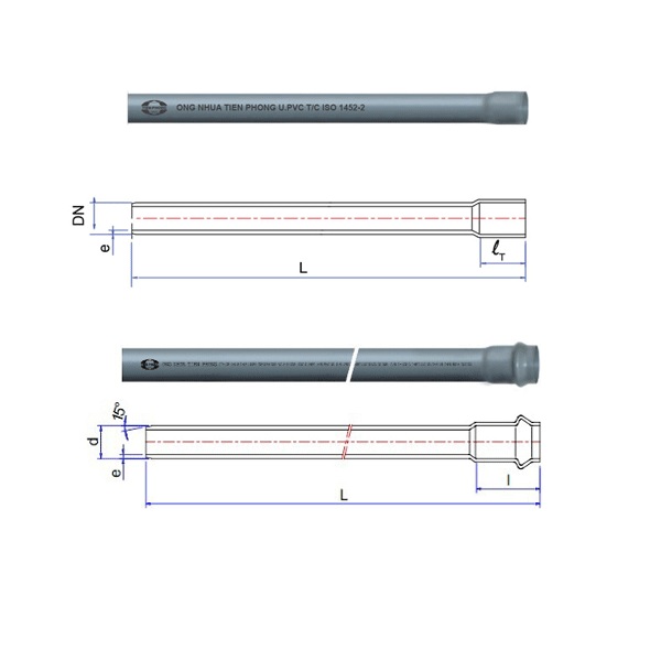 ỐNG uPVC theo BS EN ISO 1452 - Hệ inch