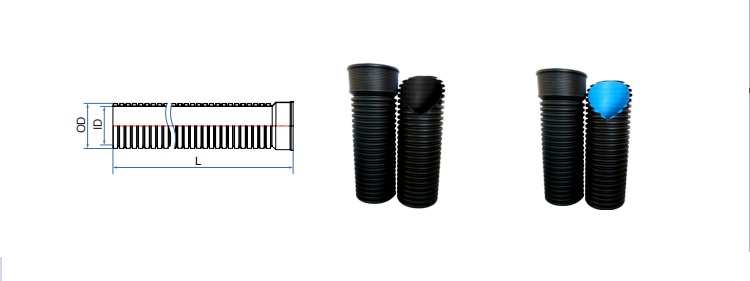 Ống PP/HDPE 2 lớp gân sóng theo ISO 21138-3